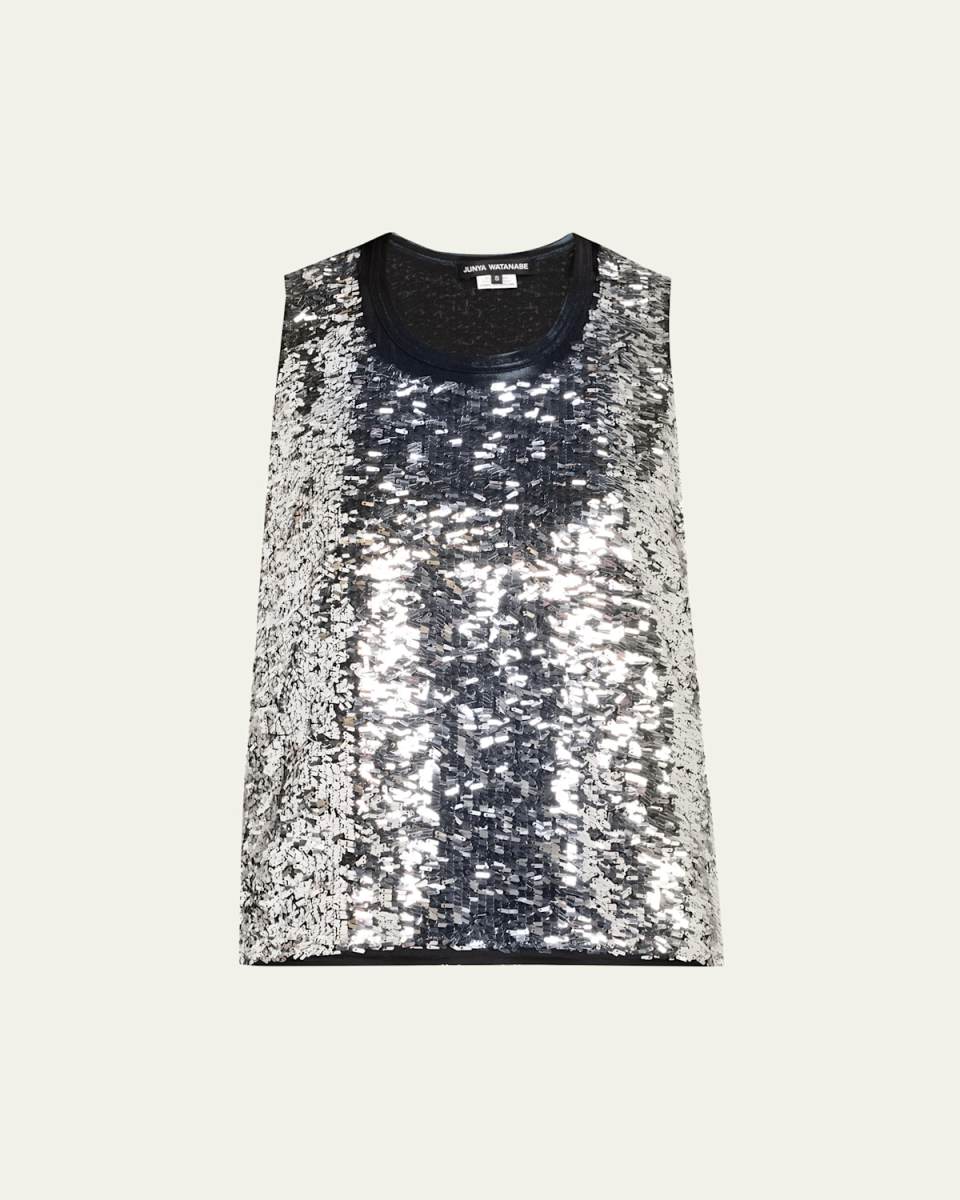 Sequined Tank Top